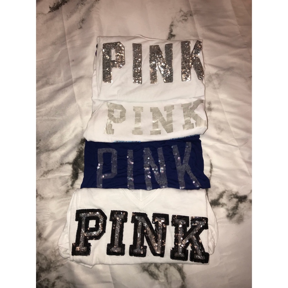 Victoria’s Secret sequin shirts